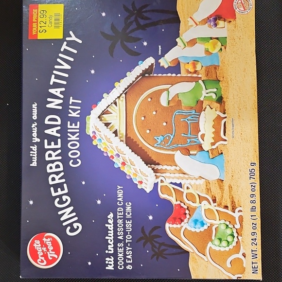 Create A Treat Other - Gingerbread Nativity Cookie Kit